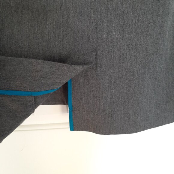 Eddie Bauer Women's Travex Travel 2-Button Blazer Gray Size 8T Tall - Picture 10 of 15